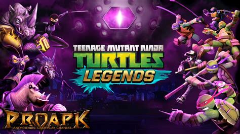 teenage mutant ninja turtles legends mod apk